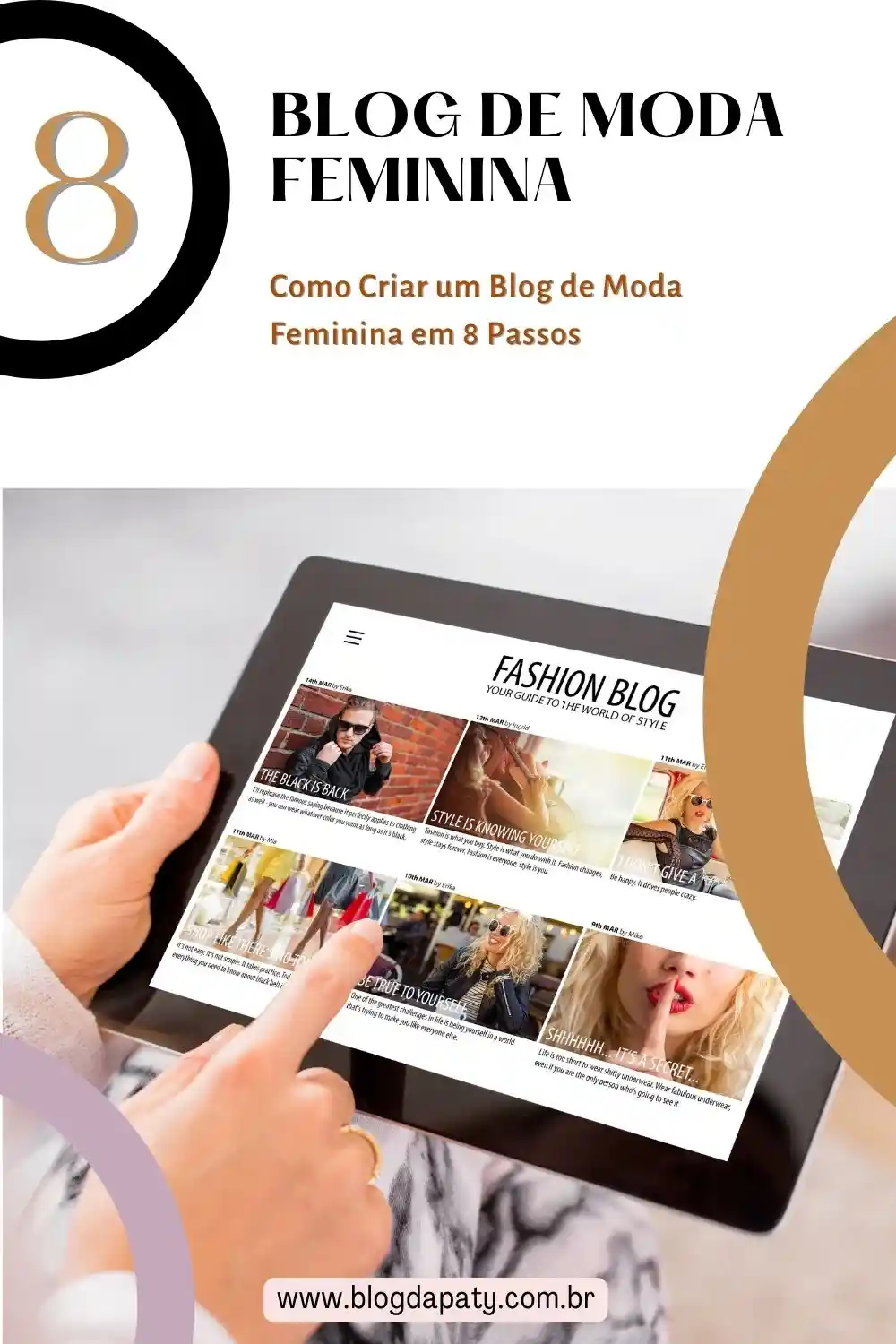 Como Criar um Blog de Moda Feminina em 8 Passos