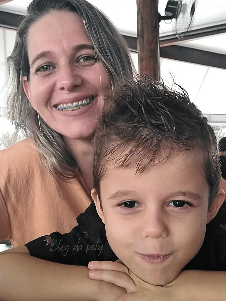 Eu e meu filho pietro