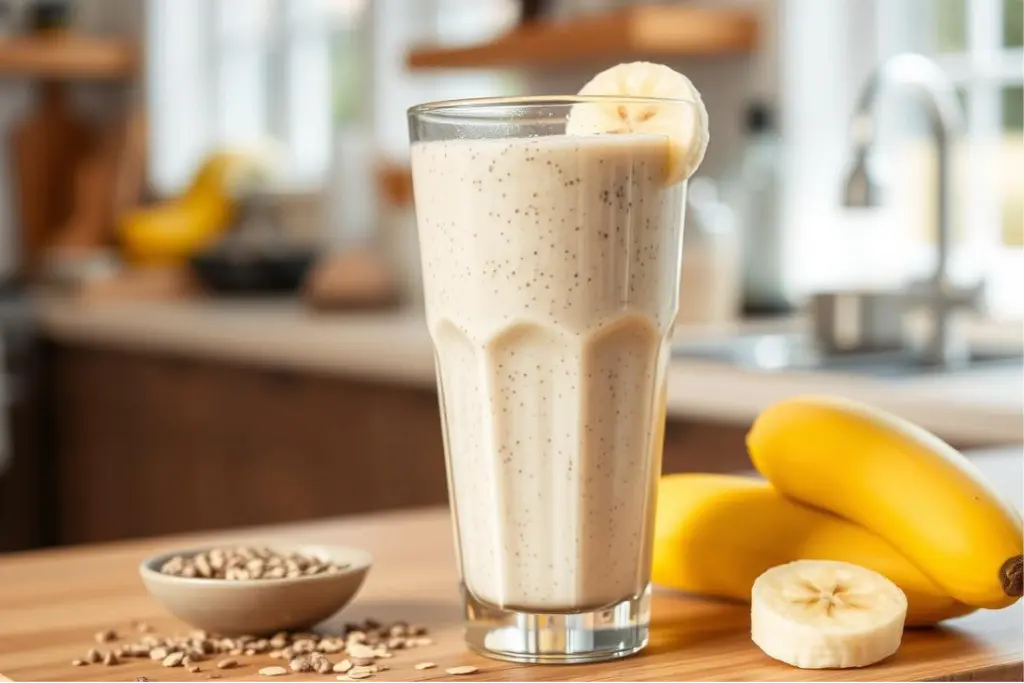 Smoothie de Banana com Aveia